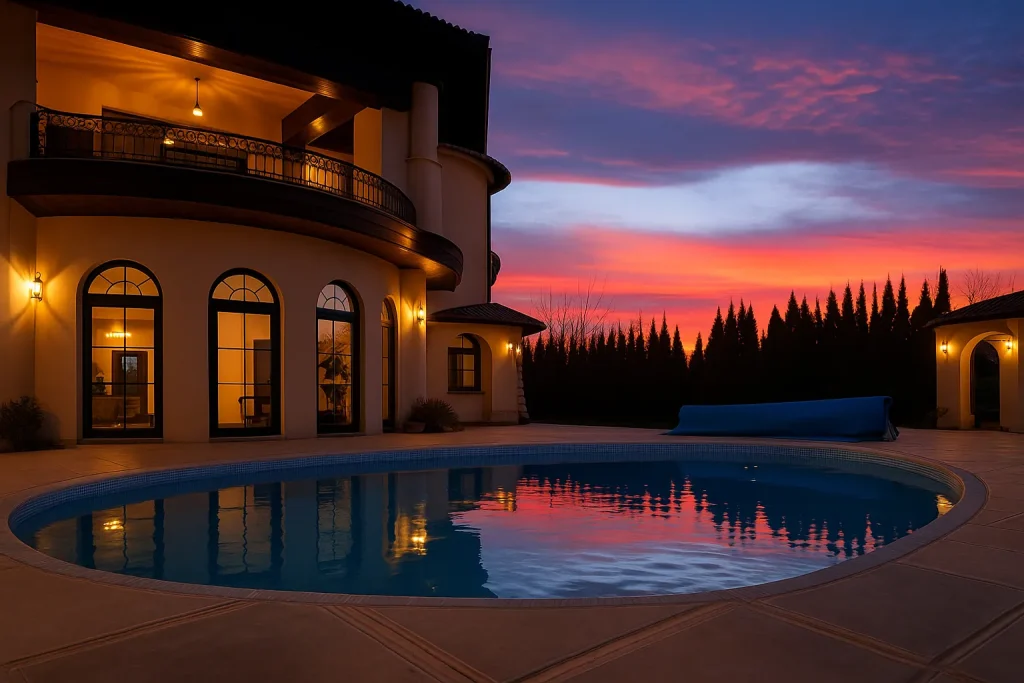 Luxury Moroccan-style villa in Gilan with mountain view and smart home system